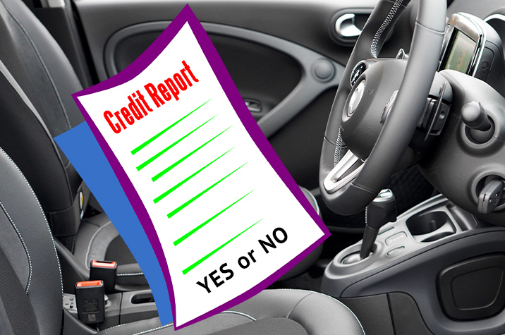 Credit-report-interior-of-car-auto-loan-with-a-600-credit-score