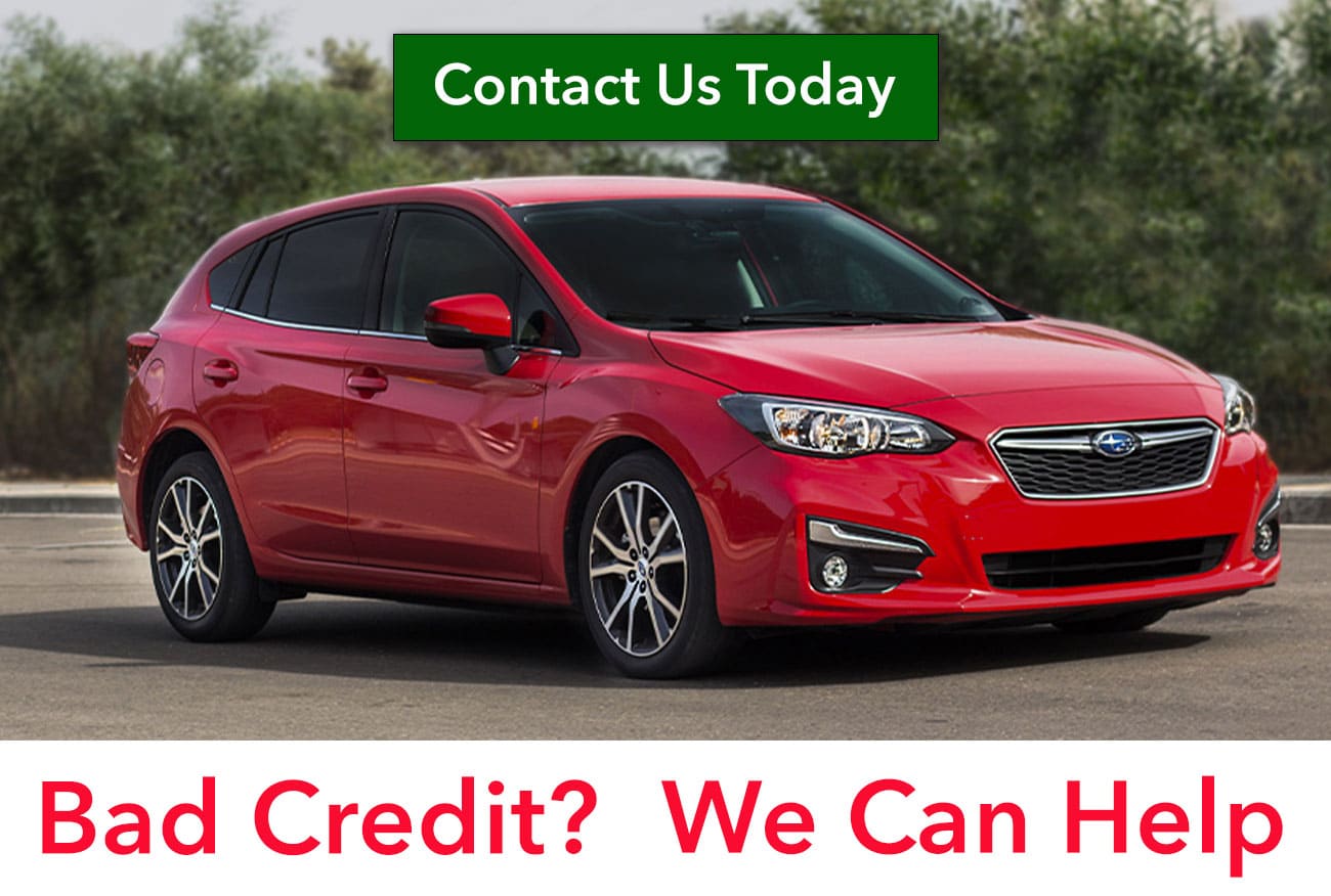 Subaru-Red-in-the-afternoon-Colorado-Springs-car-dealerships-bad-credit
